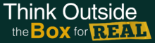 Think Outside the Box for Real Logo